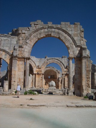 A beautiful and peaceful spot, St. Simeon Stylites near Aleppo.