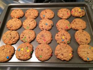 Fresh baked cookies