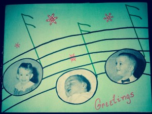 1958: Jana, Baby Julie, George