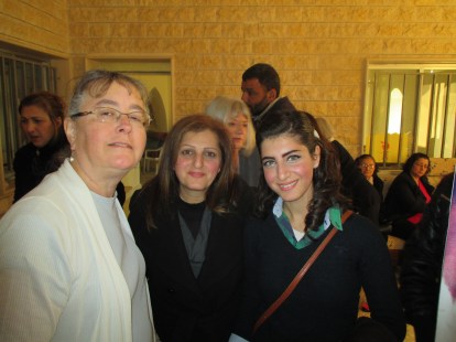 This is me  with Toeh (on the right) with her mom (in the middle). These are middle class folks, just like me and my family.